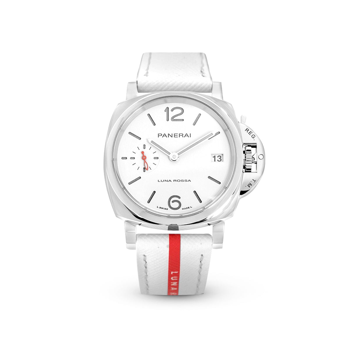 Luminor Due Luna Rossa 38 PAM01378 White-Panerai