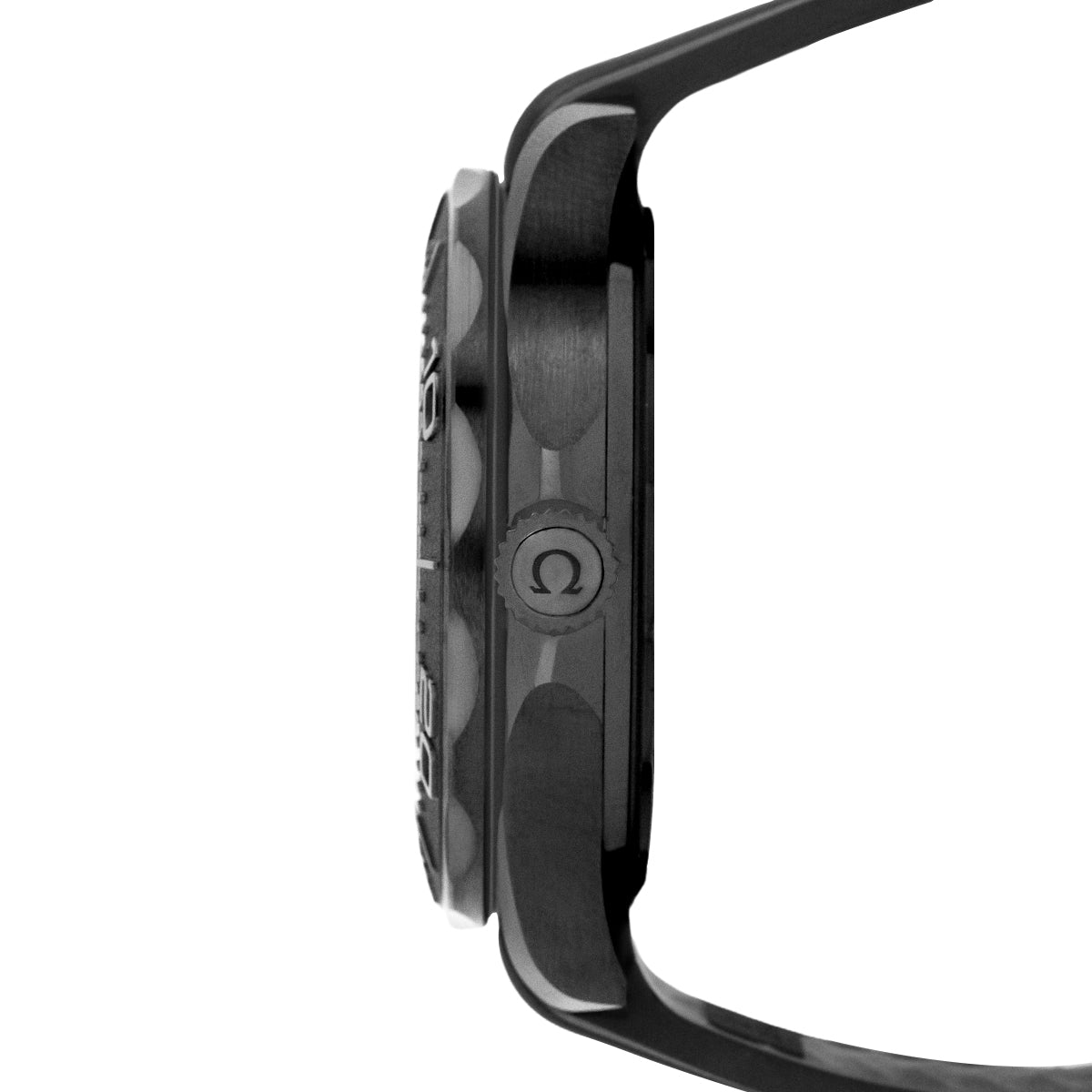 Seamaster Diver 300M 21092442001003 Black Ceramic, Rubber Strap