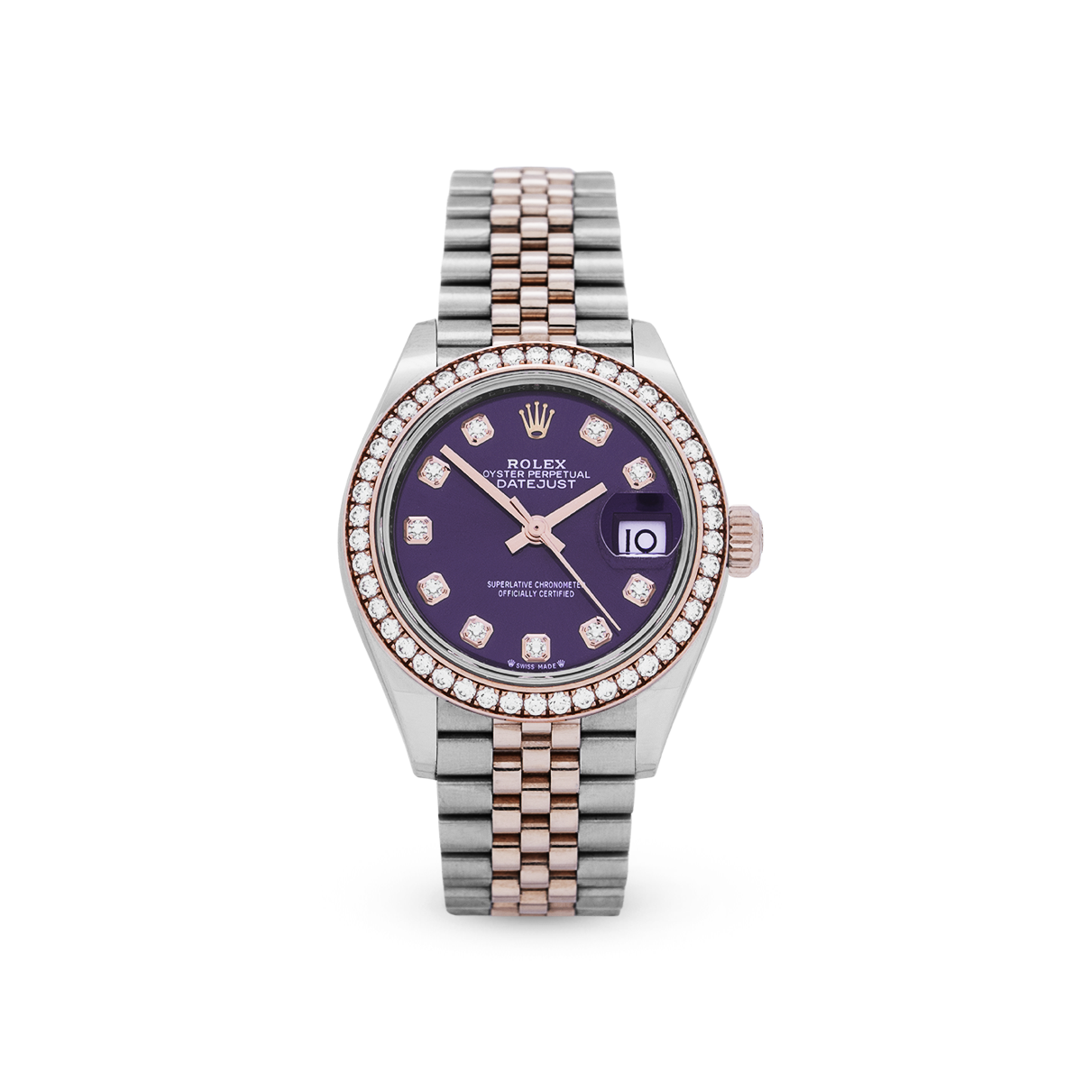 Lady-Datejust 28 279381RBR Purple Jubilee-Rolex