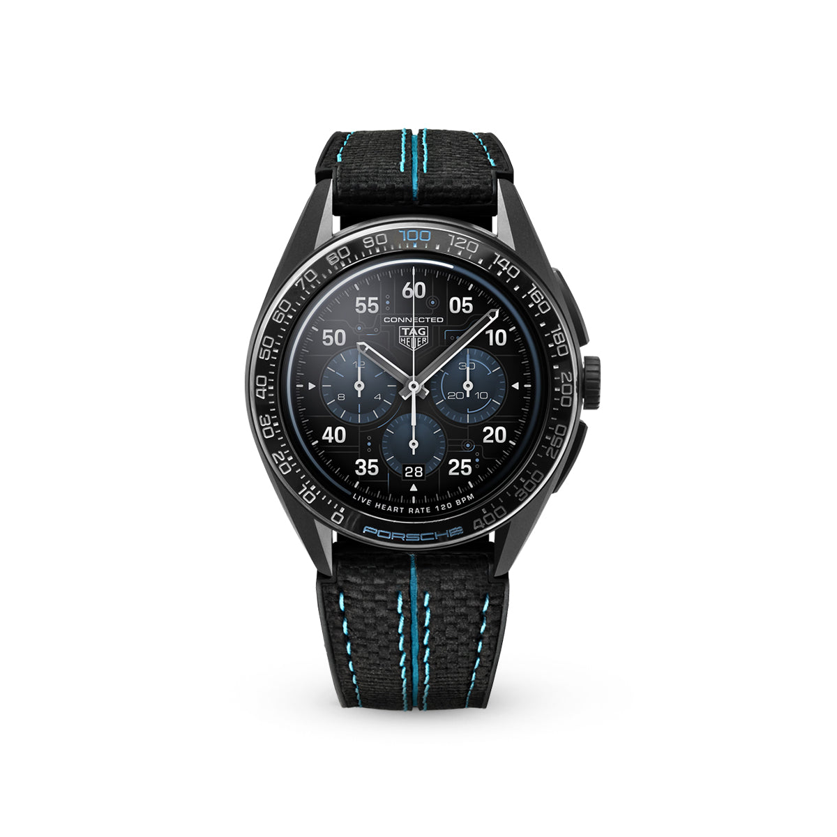 Connected Calibre E4 Porsche Edition SBR8A82.EB0264 Black