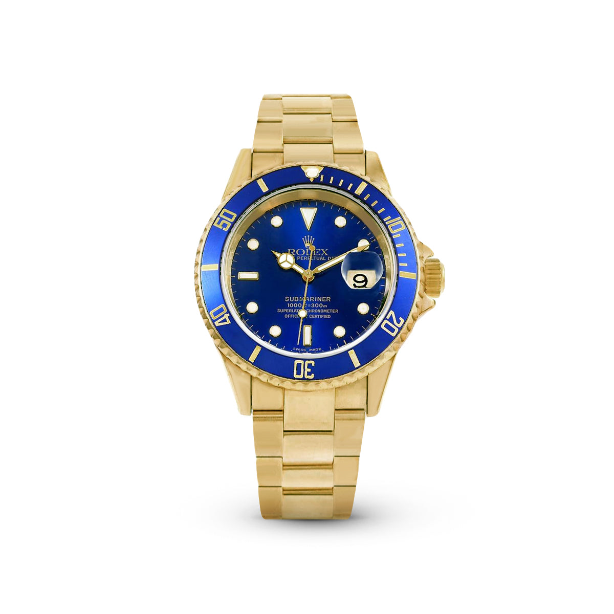 Submariner Date 116618LB Blue