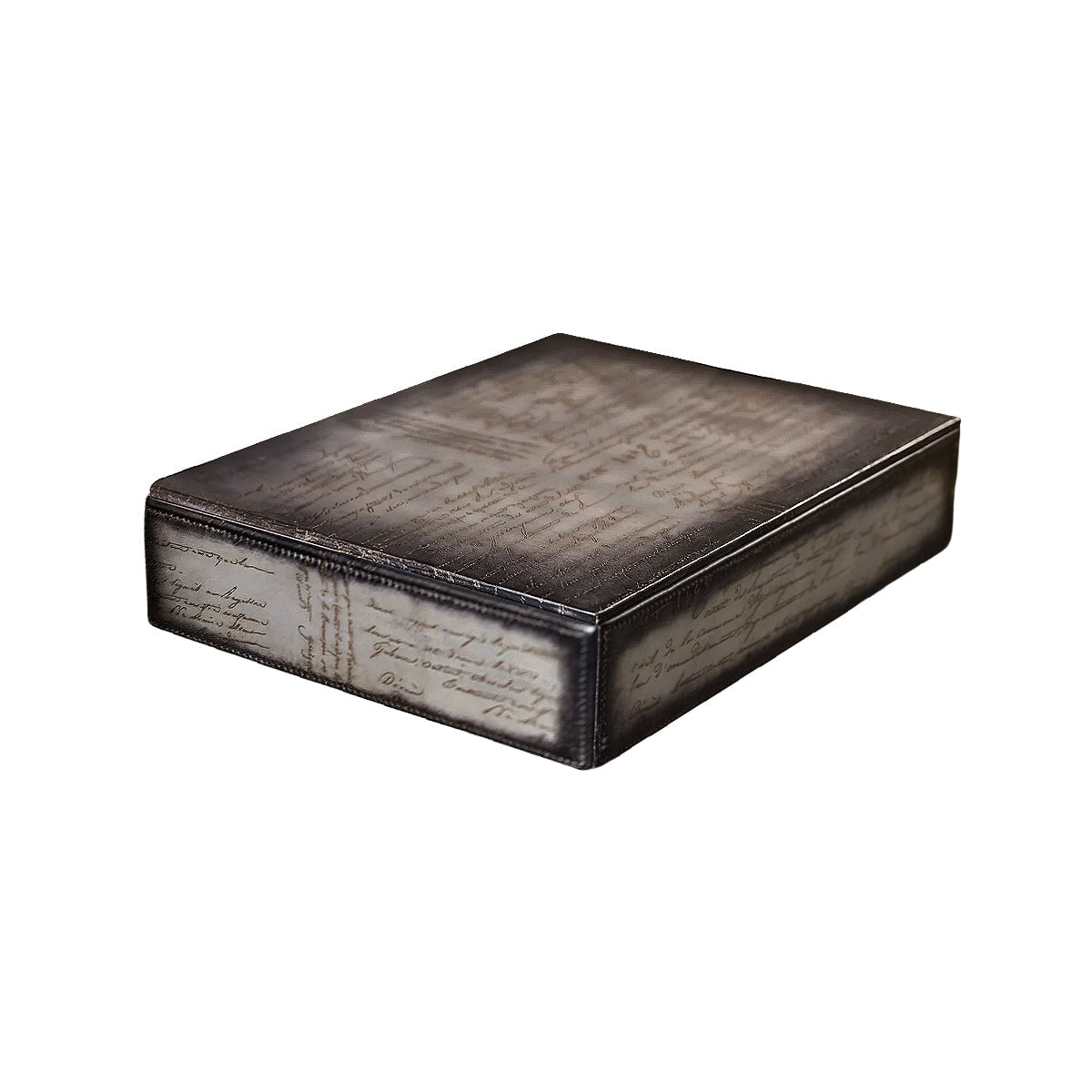 Daily Routines Tray - Parchment Patina Grey-Bosphorus