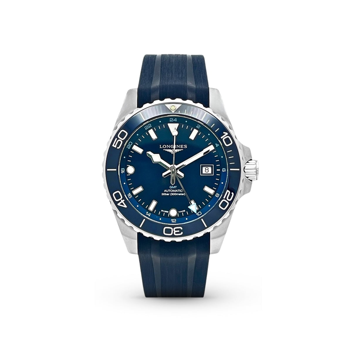 Hydroconquest GMT Automatic 43 L38904969 Blue
