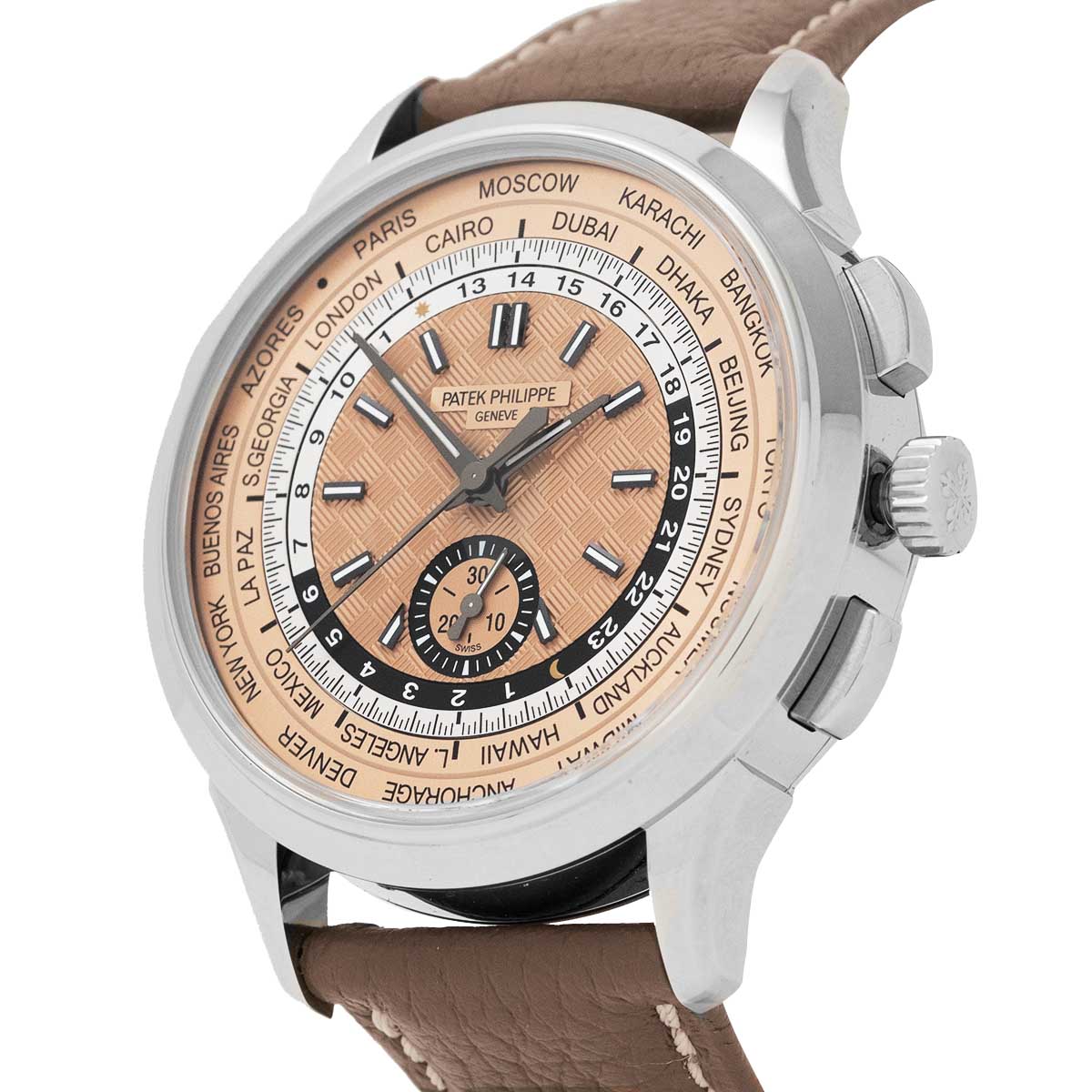 Complications World Time 5935A-001 Salmon