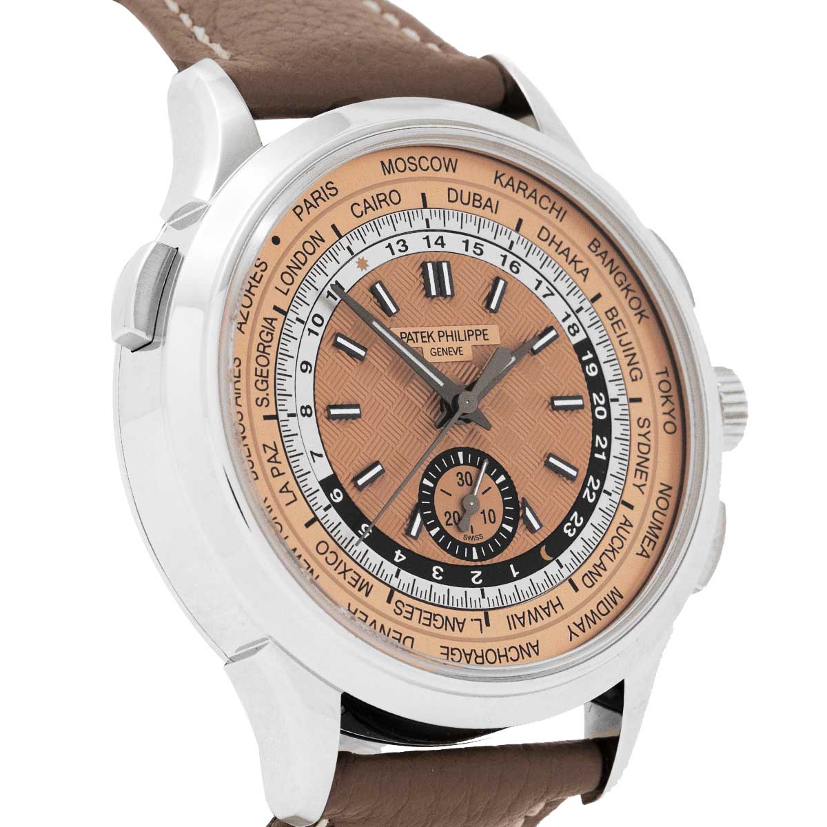 Complications World Time 5935A-001 Salmon