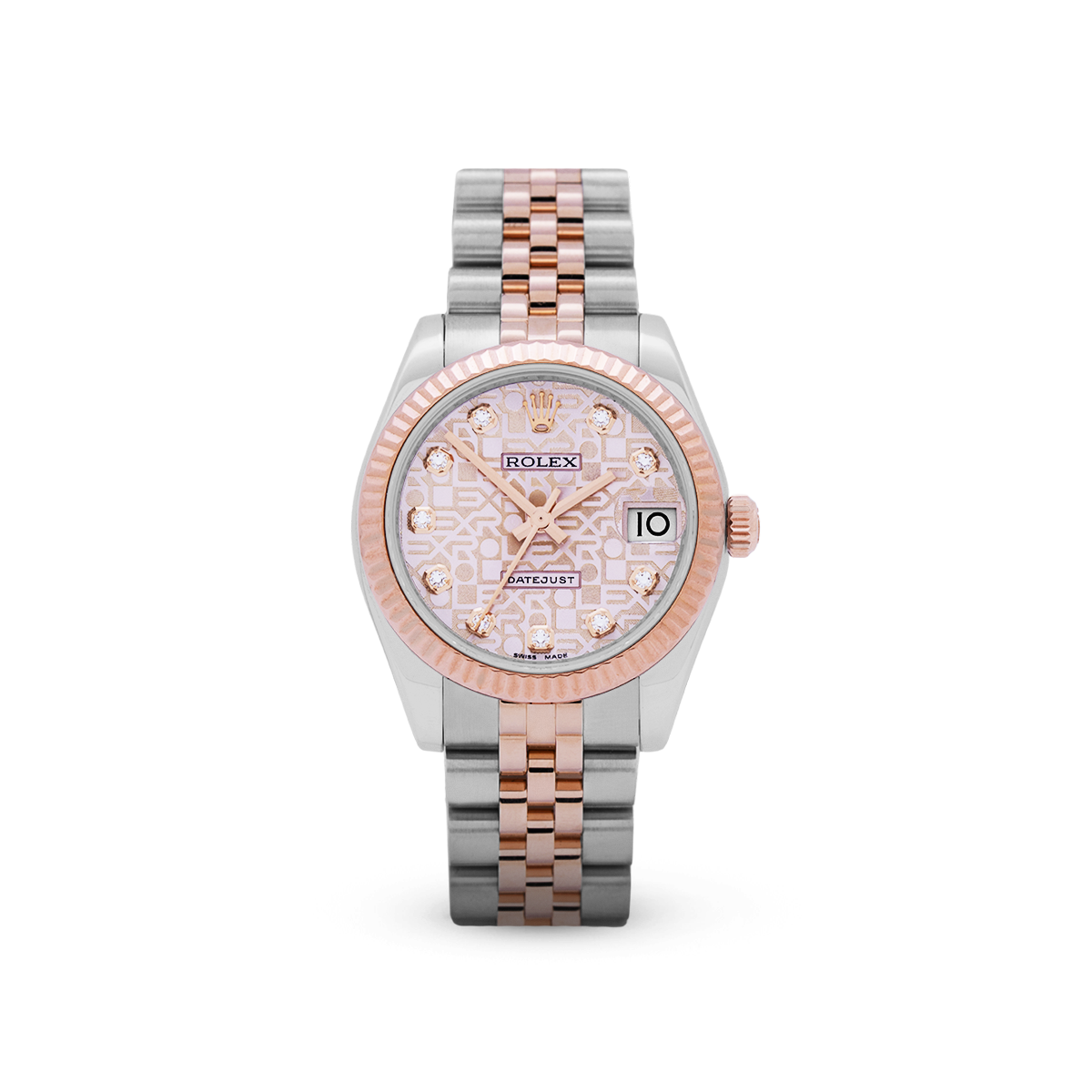 Datejust 31 178271 Pink Computerized Diamond Dial-Rolex