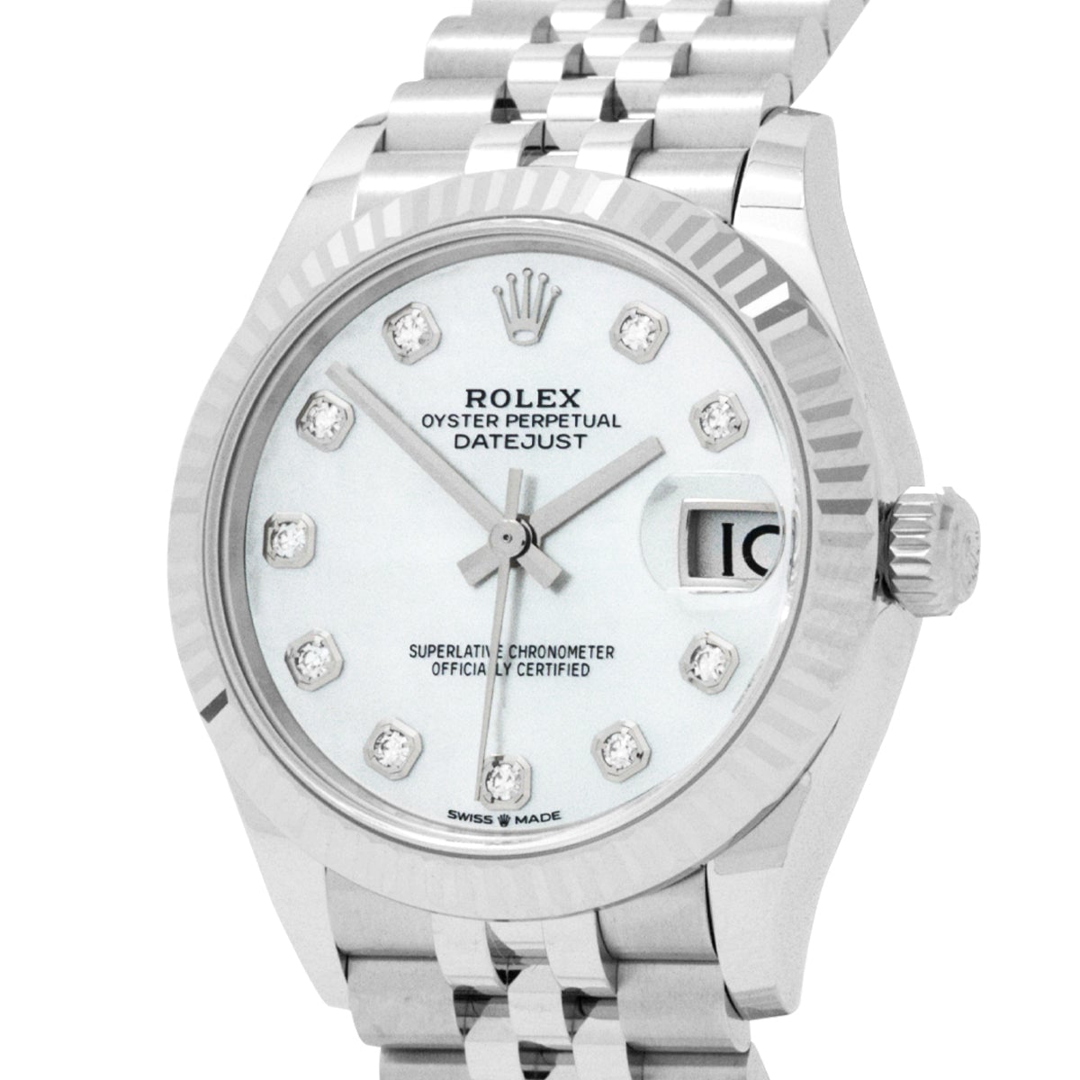 Datejust 31 278274NG White MOP Jubilee