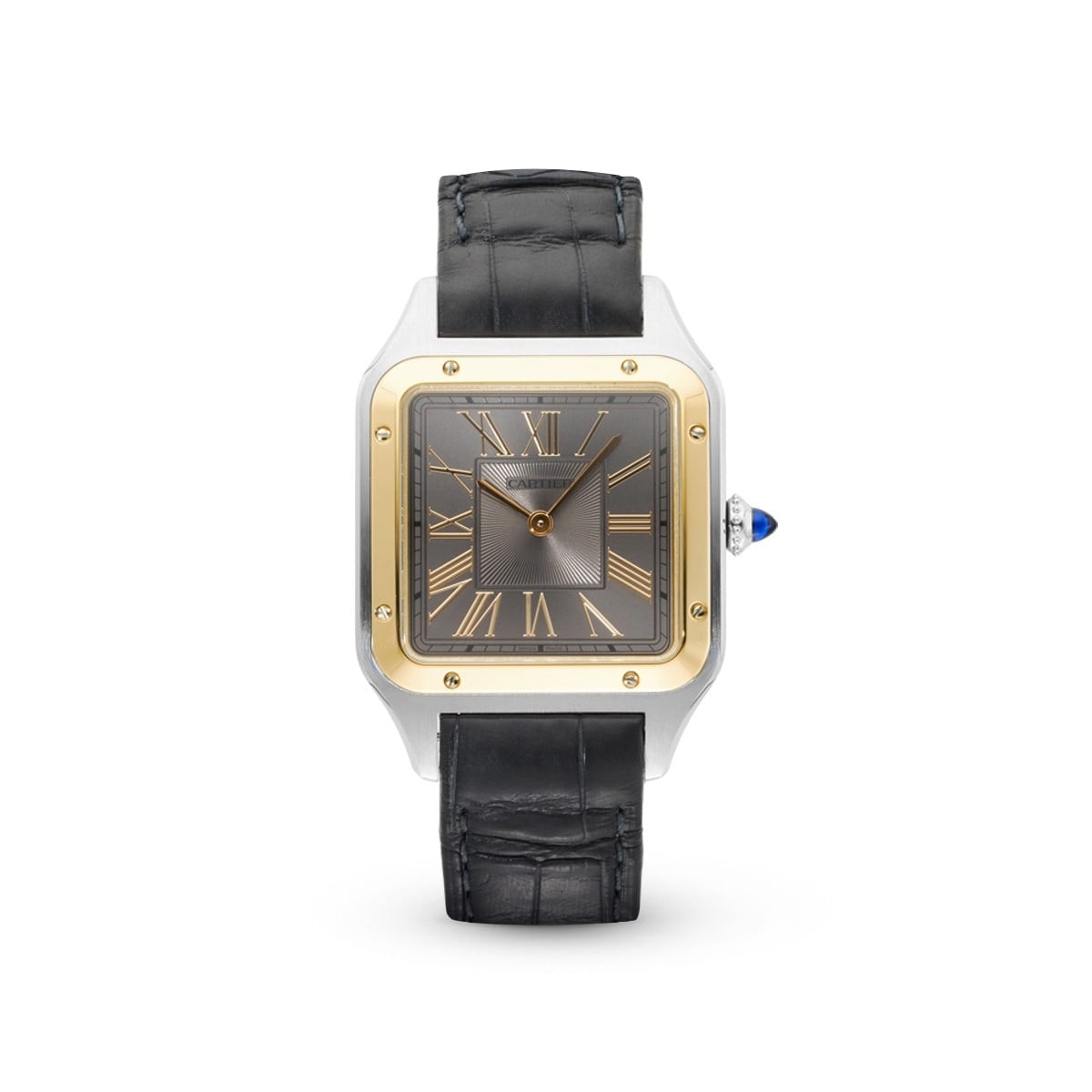 Santos-Dumont Large W2SA0028 Grey-Cartier
