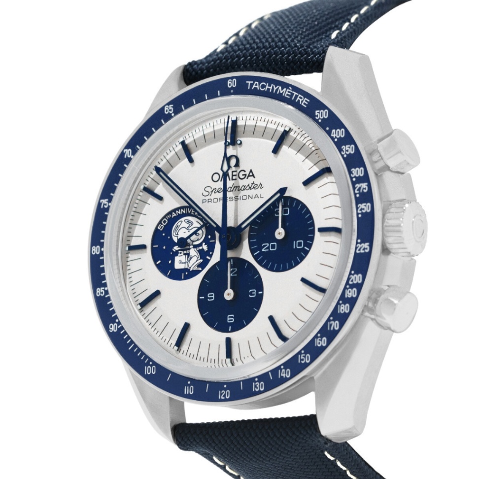 Speedmaster Anniversary 31032425002001 Snoopy Silver