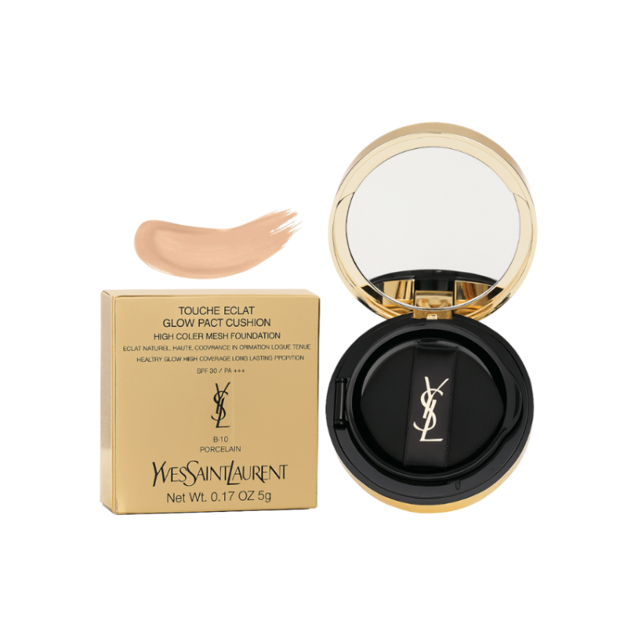 YSL Mini Touche Éclat Glow-Pact Cushion 5g #B10 Porcelain Original