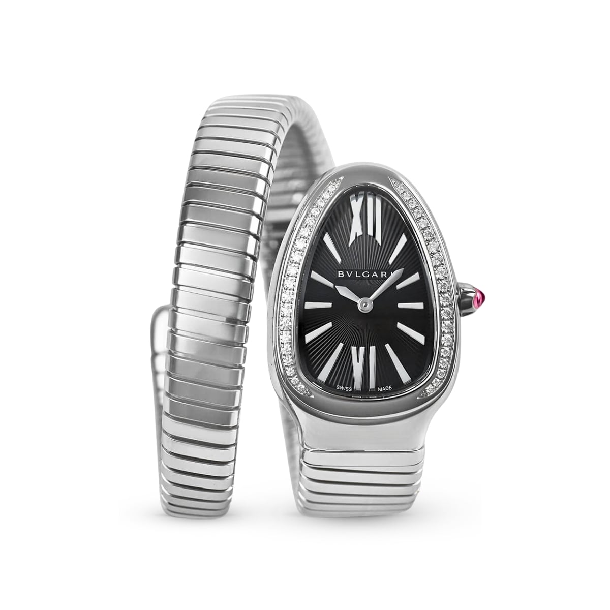 Serpenti Tubogas Watch 103524 Black-Bulgari