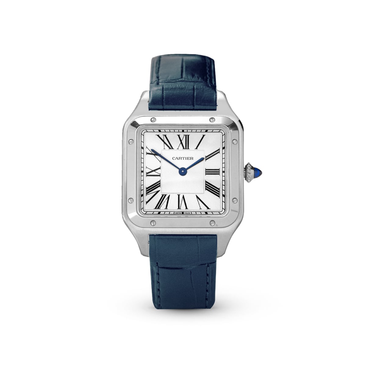 Santos-Dumont Large WSSA0085 Silver