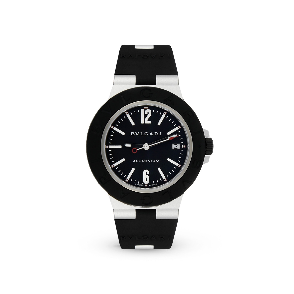 BVLGARI ALUMINIUM WATCH 103445 Black-Bulgari