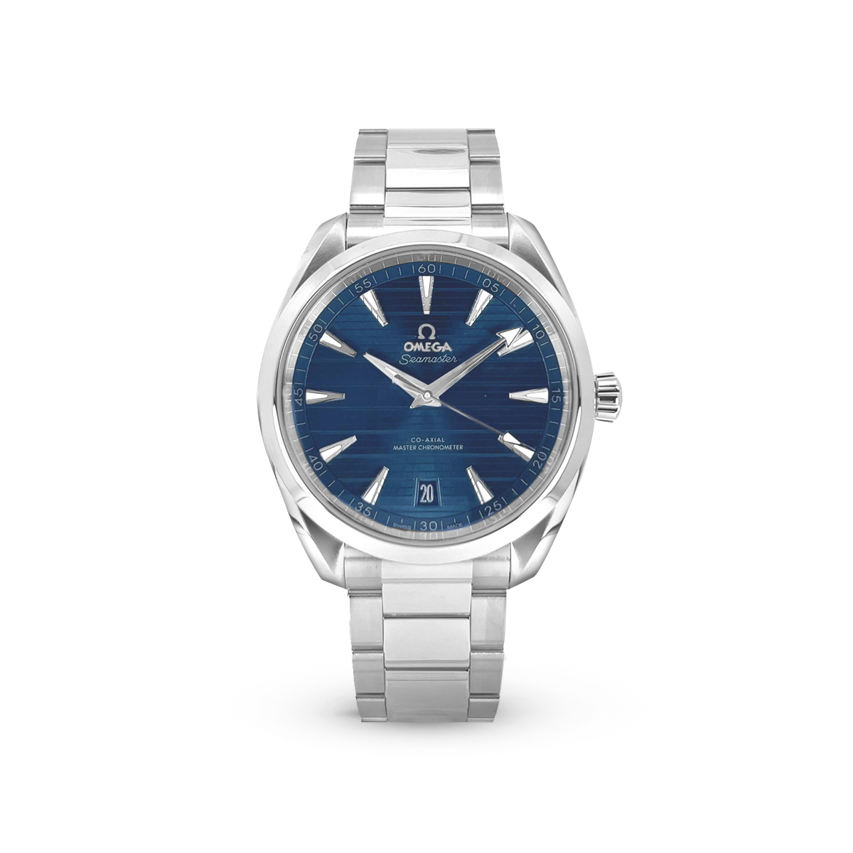Seamaster Aqua Terra 150M 22010412103004 Blue Dial, Sapphire Crystal, Bracelet-Omega