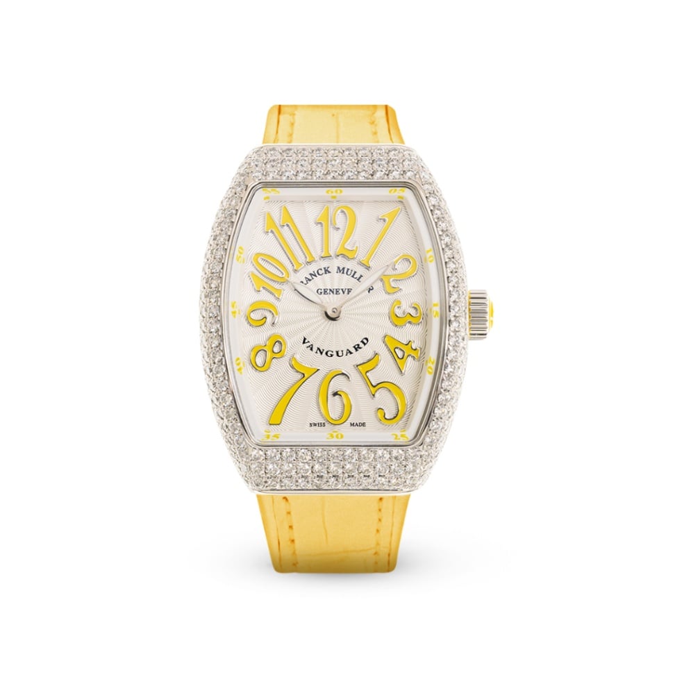 Franck Muller Vanguard V 32 QZ AC.JA (BLC.JA AC) (White Dial