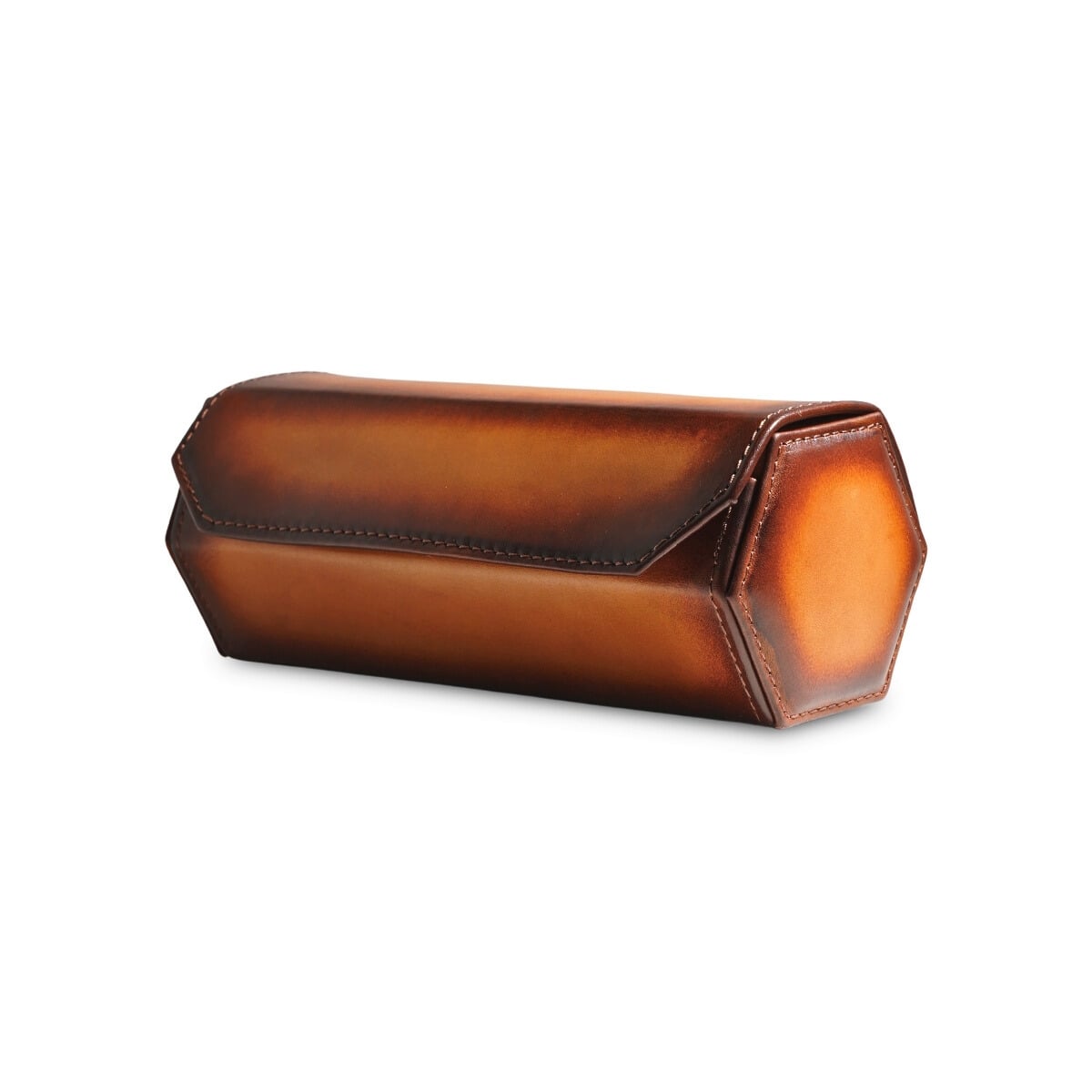 Hexagon - Patina Camel-Bosphorus
