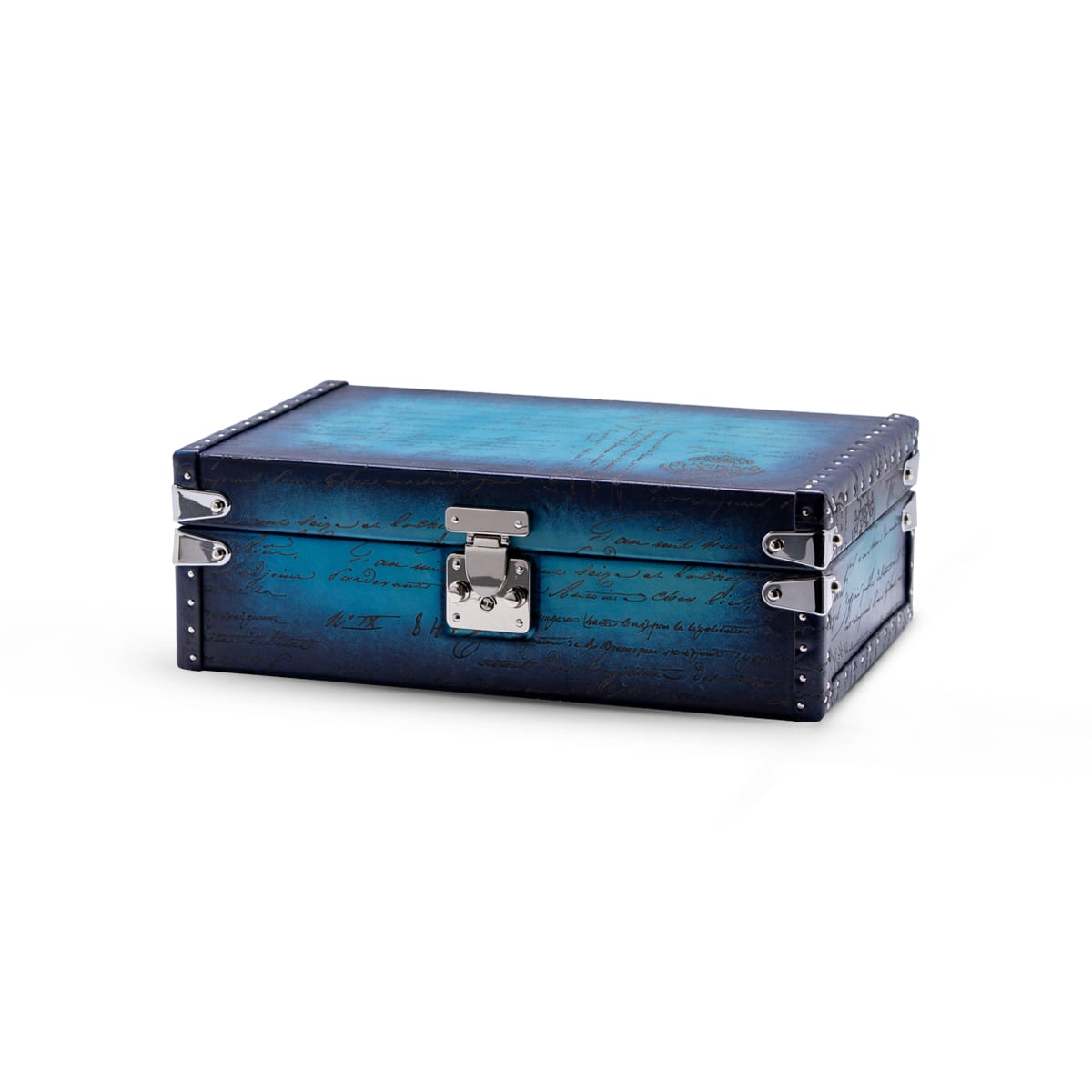 Petra - Parchment Patina Sky Blue - Size 8-Bosphorus