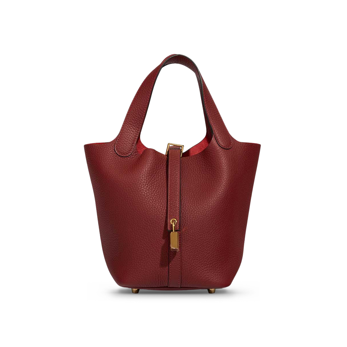 Picotin 18 Rouge H Taurillon Clemence GHW W