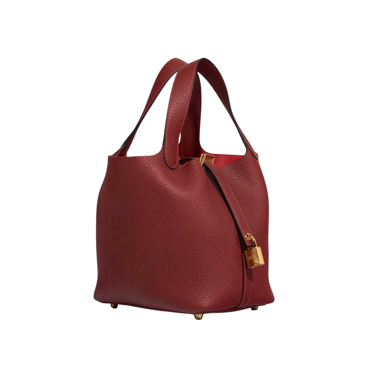 Picotin 18 Rouge H Taurillon Clemence GHW W