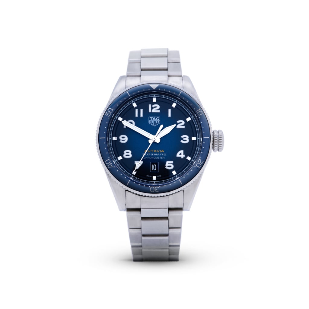 Autavia 42 WBE5116.EB0173 Blue-TAG Heuer