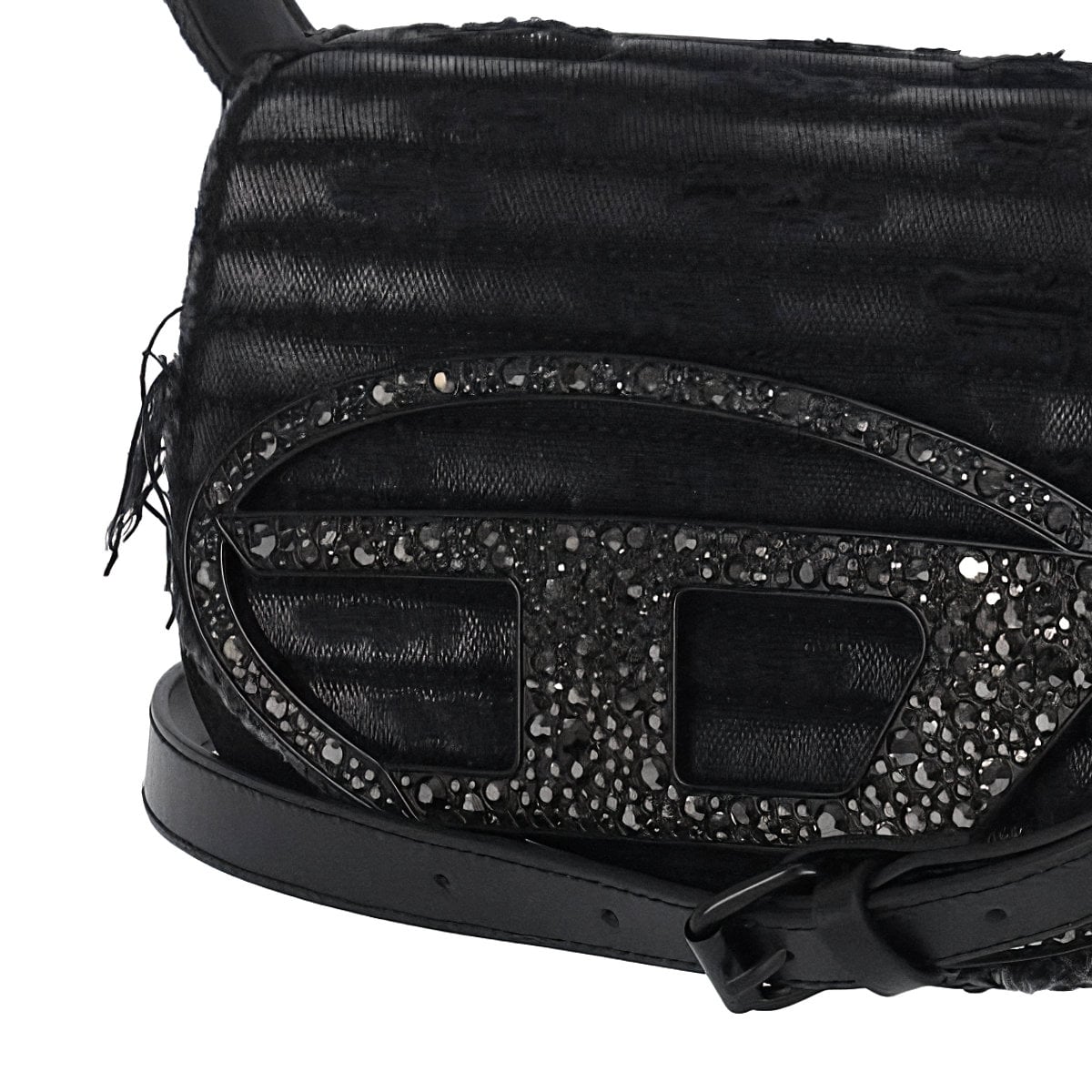 Diesel 1DR Twin Double Pouch Shoulder Bag Solarised Denim Original