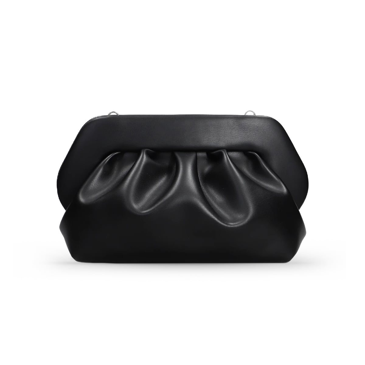 Bios Vegan Fabric Clutch Black