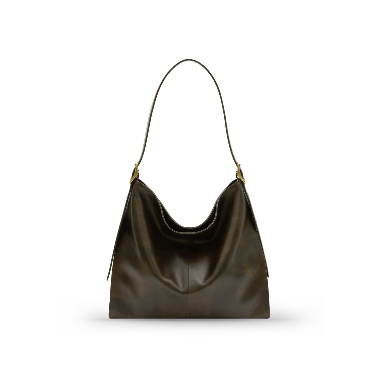 Arete Shoulder Bag Brushed Brown