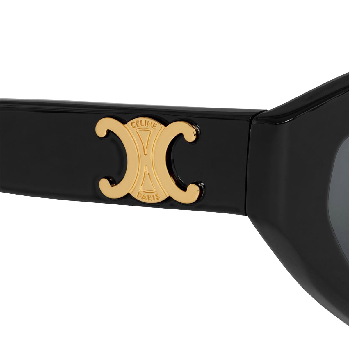 Triomphe 17 Sunglasses Acetate Black GHW