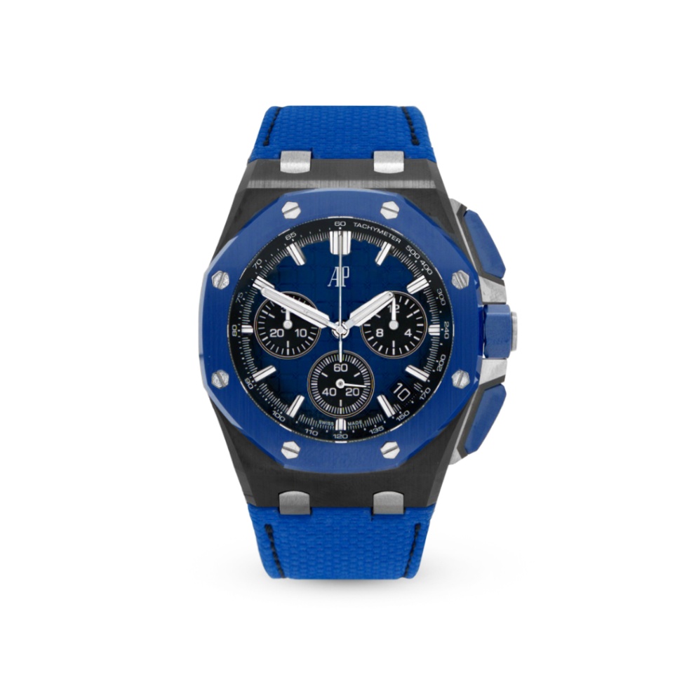 Royal Oak Offshore 43 Smoked Blue