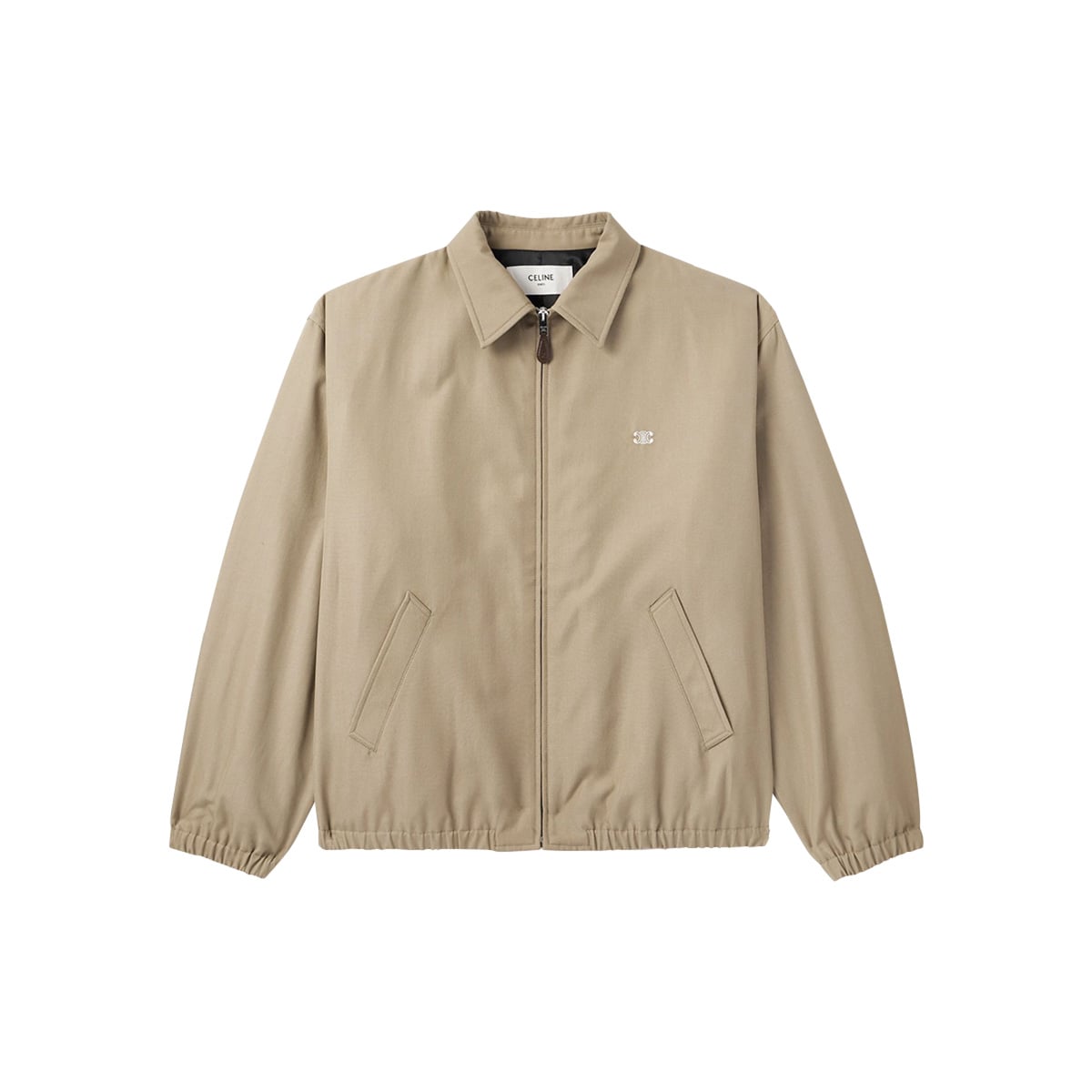 Blouson Jacket Gabardine Camel