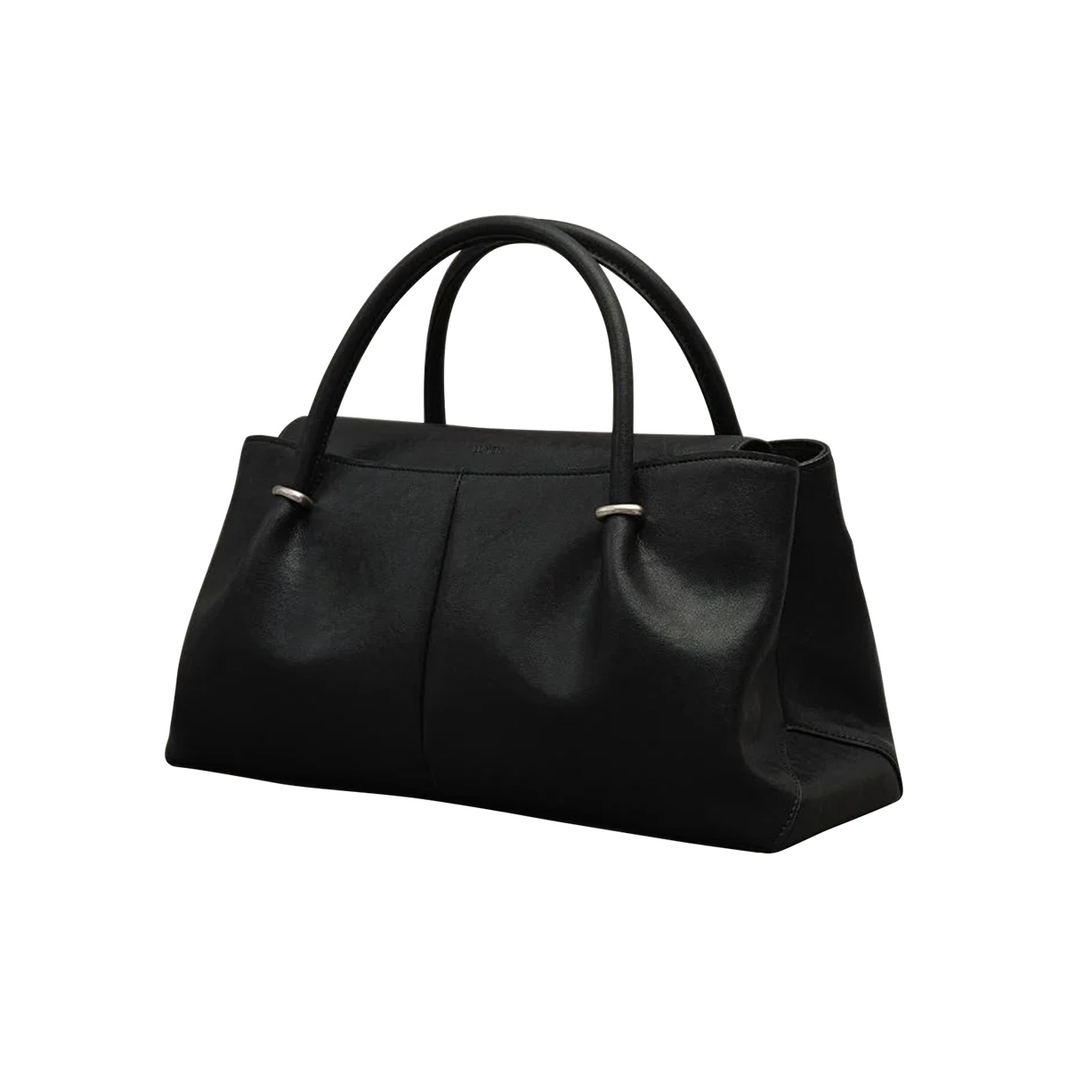バッグ LUMEN ANNEAU FLAP BAG Atelier de Lumen Anneau Flap Tote Bag Soft Black Original Terbaik