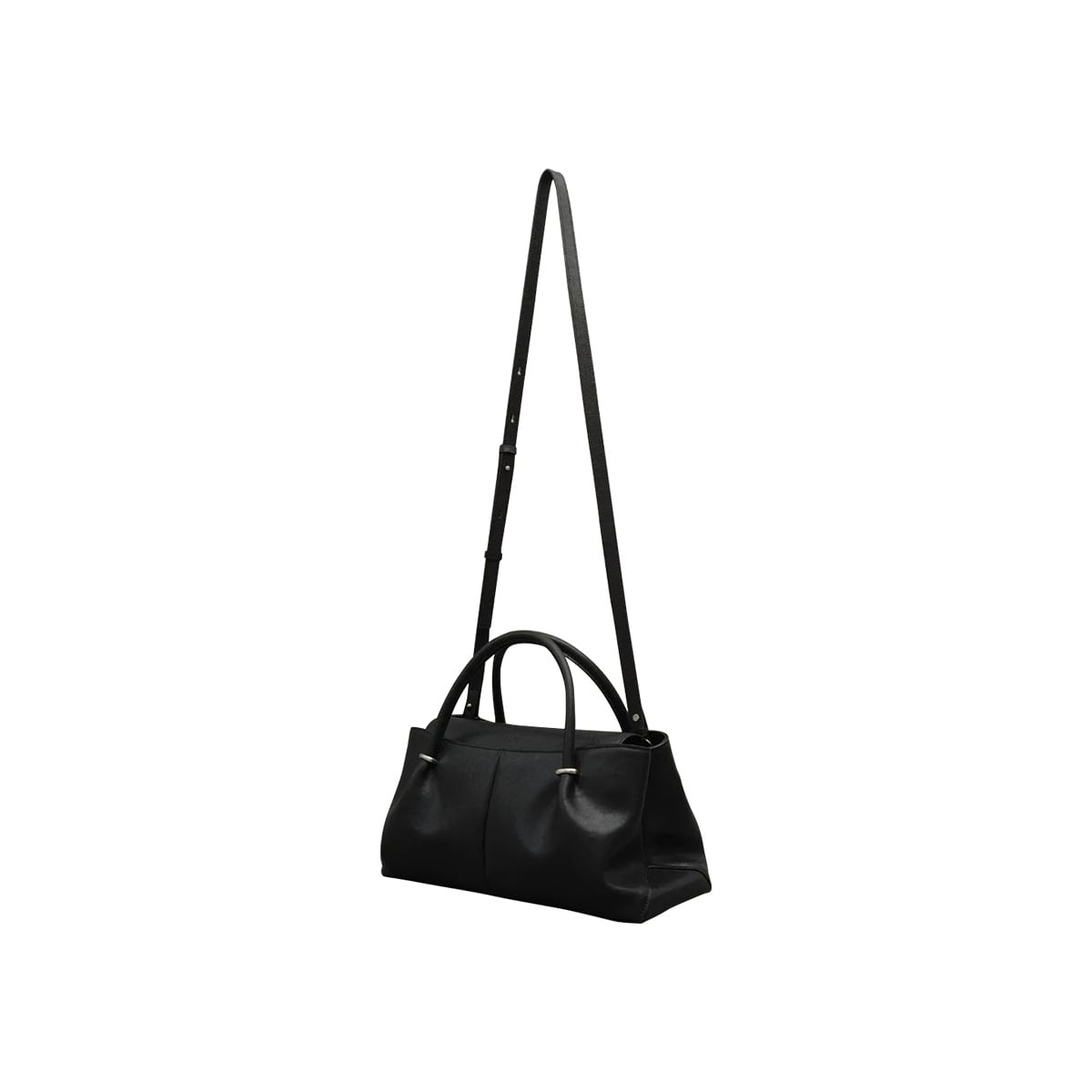 Atelier de Lumen Anneau Flap Tote Bag Soft Black Original 2026