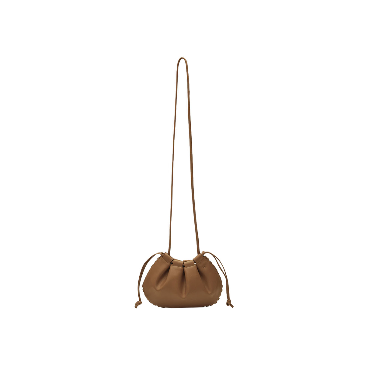 Bon Bien Shoulder Bag Tan Brown