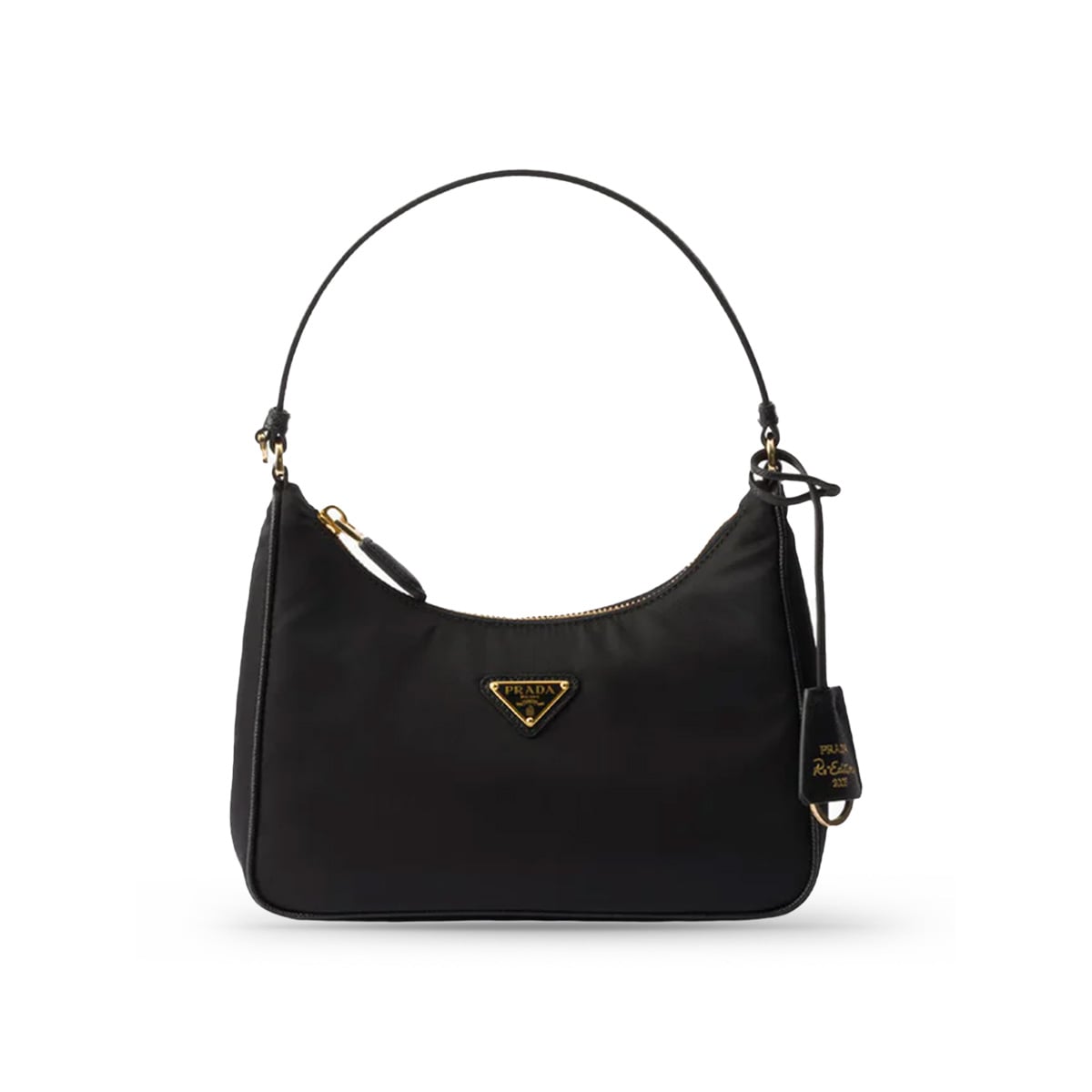 Mini Re-Edition 2005 Re-Nylon & Saffiano Bag Black