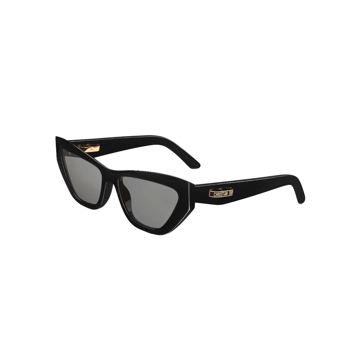 Christian Dior CD B6F Butterfly Sunglasses Black Original 