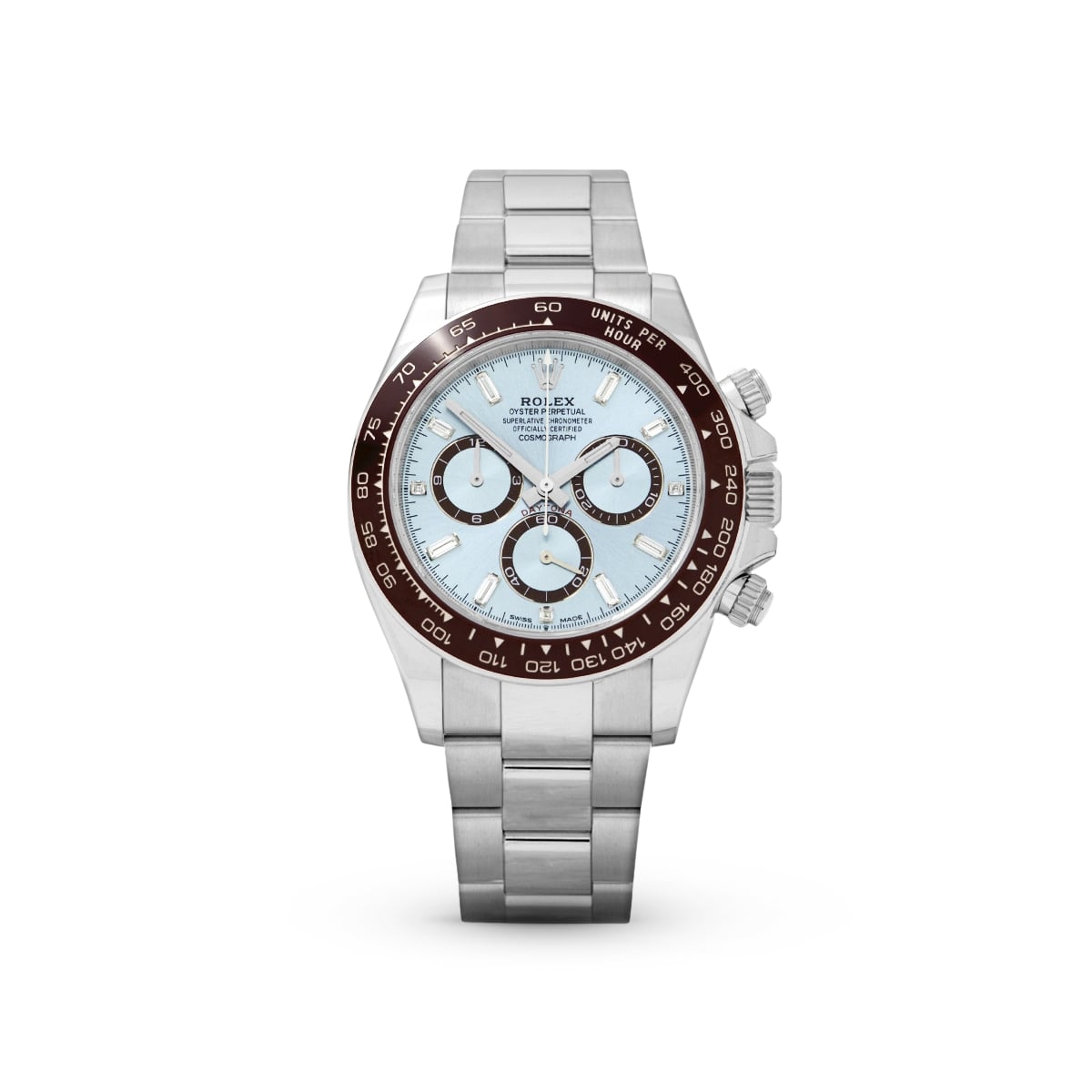 Daytona 126506 Ice Blue Baguette Dial