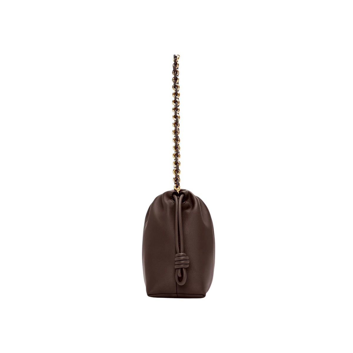 Medium Flamenco Purse Lambskin Dark Chestnut