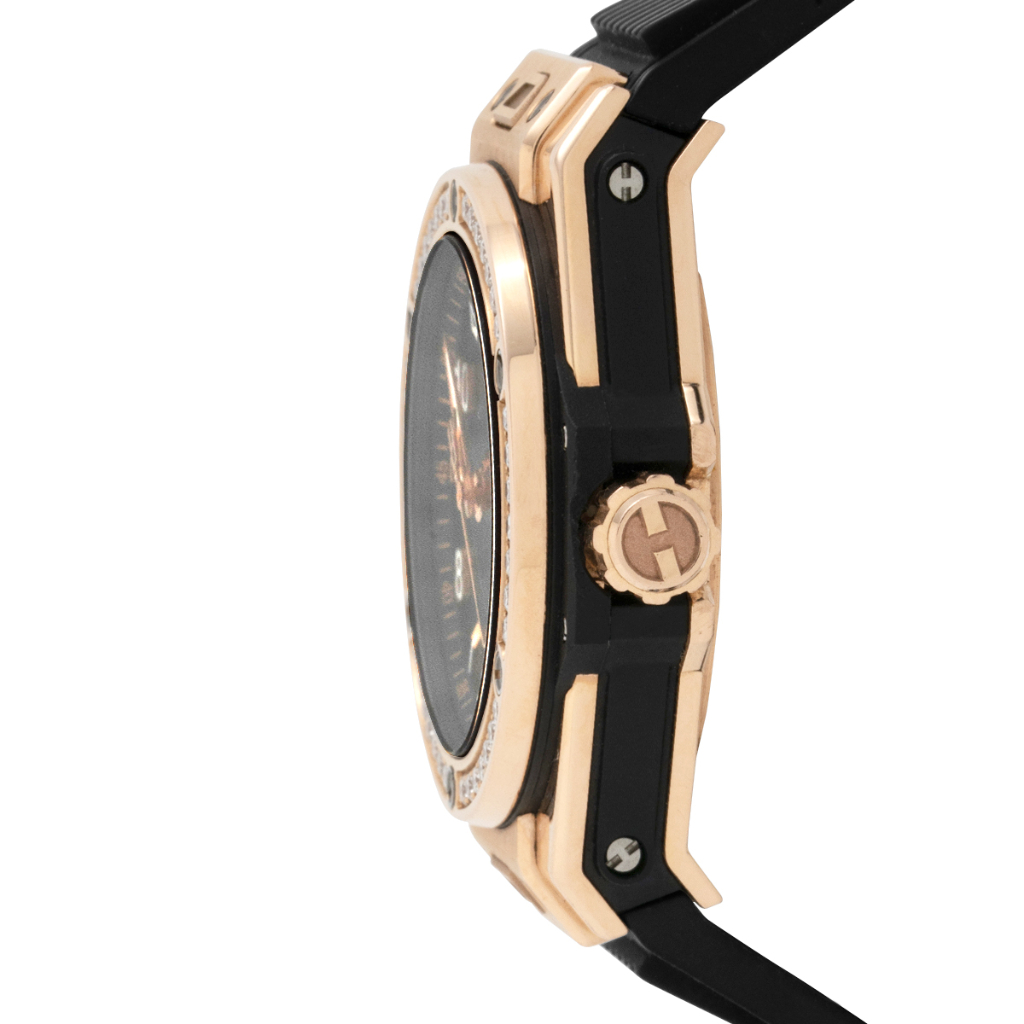 Big Bang One Click King Gold Diamonds 39 465.OX.1180.RX.1204 Black