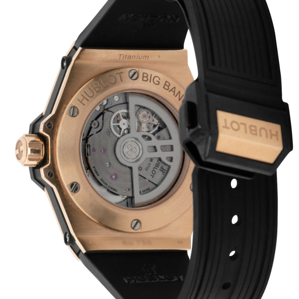 Big Bang One Click King Gold Diamonds 39 465.OX.1180.RX.1204 Black