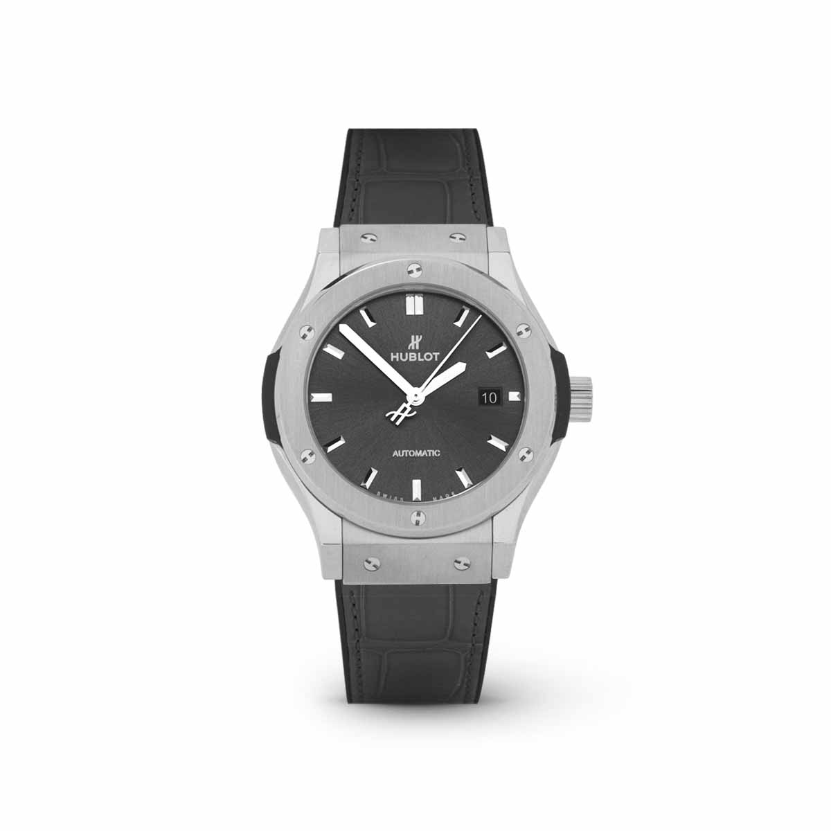 Classic Fusion 42 Racing 542.NX.7071.LR Grey Dial, Leather Strap