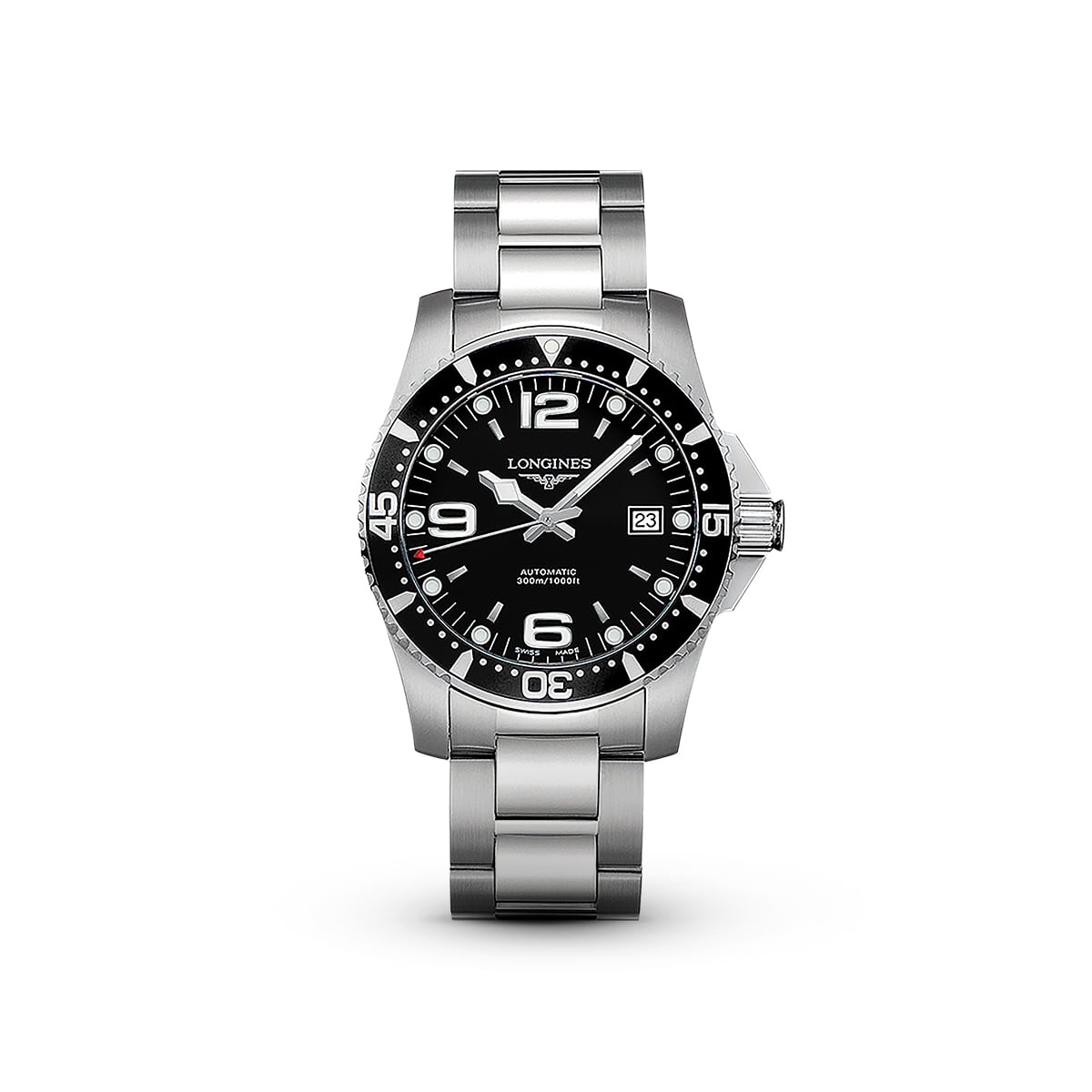 Hydroconquest L37424566 Black-Longines