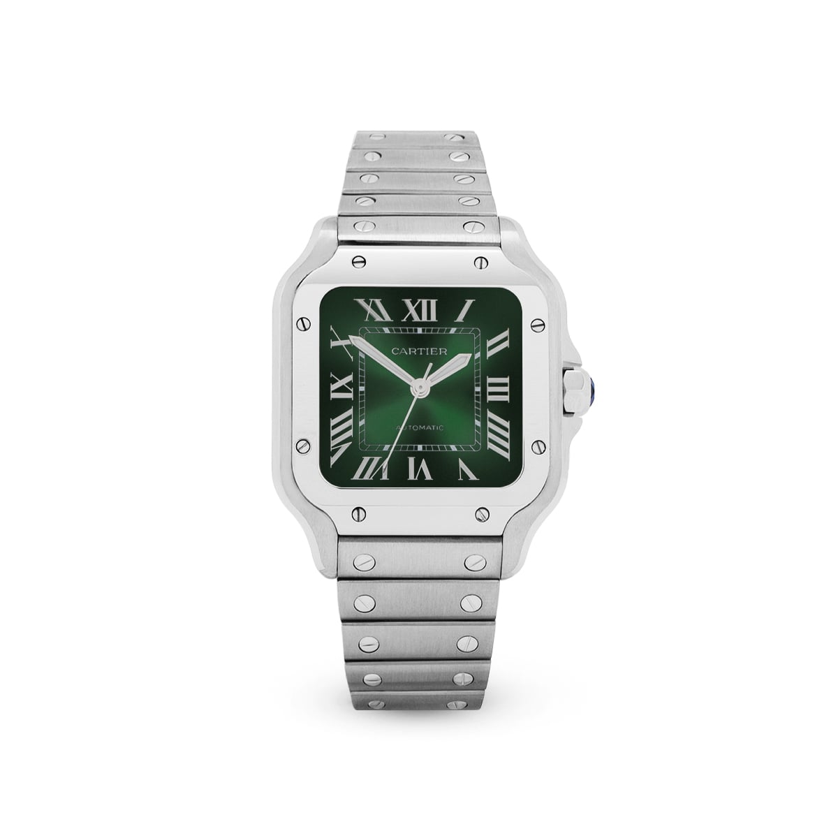 Santos Medium WSSA0061 Green-Cartier