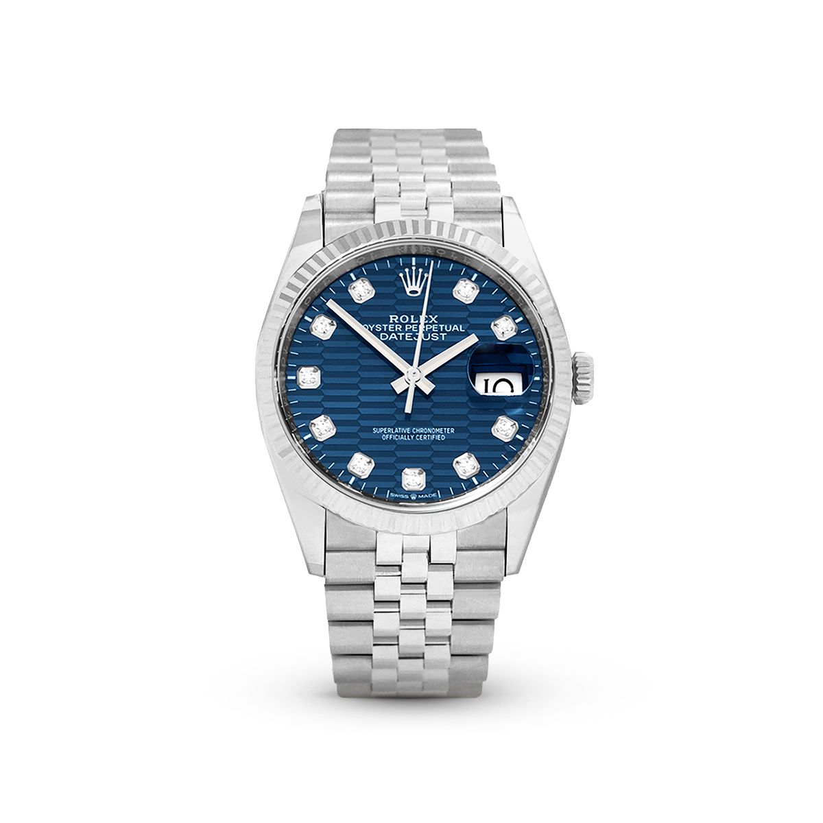 Datejust 36 126234G Blue Motif Jubilee
