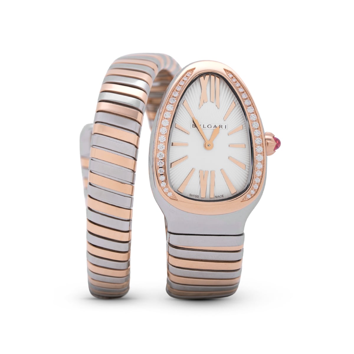 Serpenti Tubogas Watch 102237 Silver-Bulgari