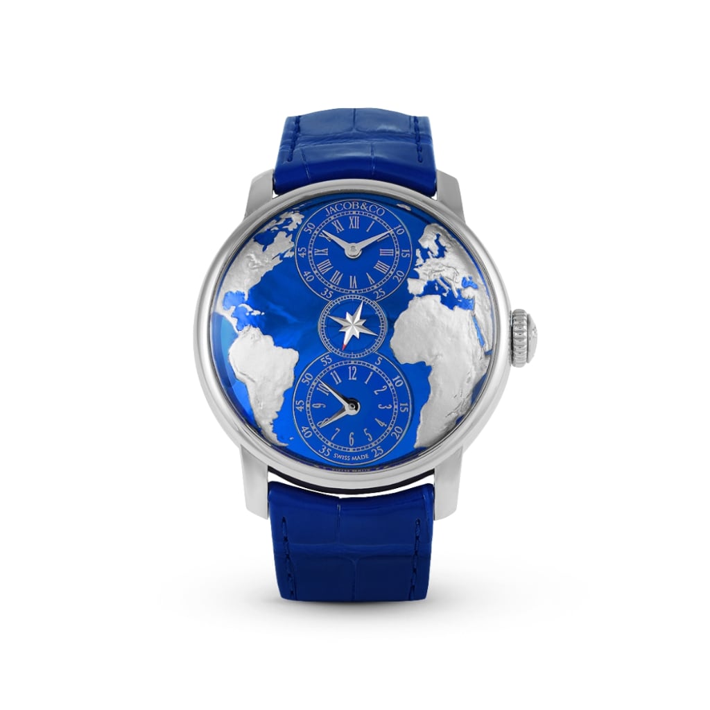Time Zone DT100.10.AA.AA.ABALA Blue-Jacob & Co.