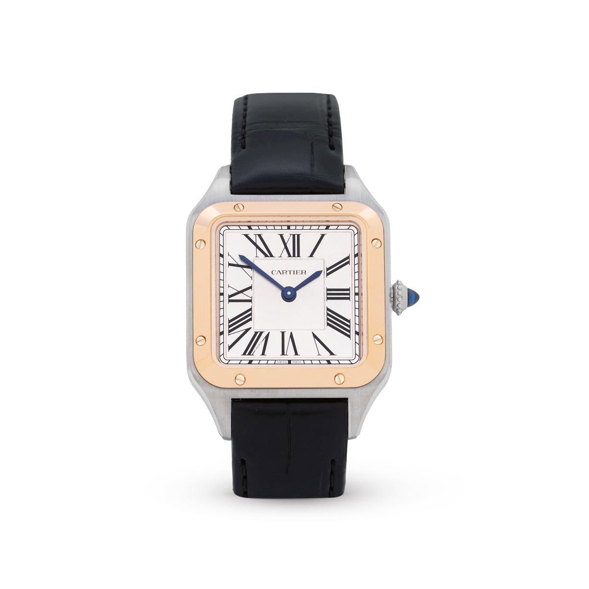 Santos-Dumont Small W2SA0012 Silver-Cartier