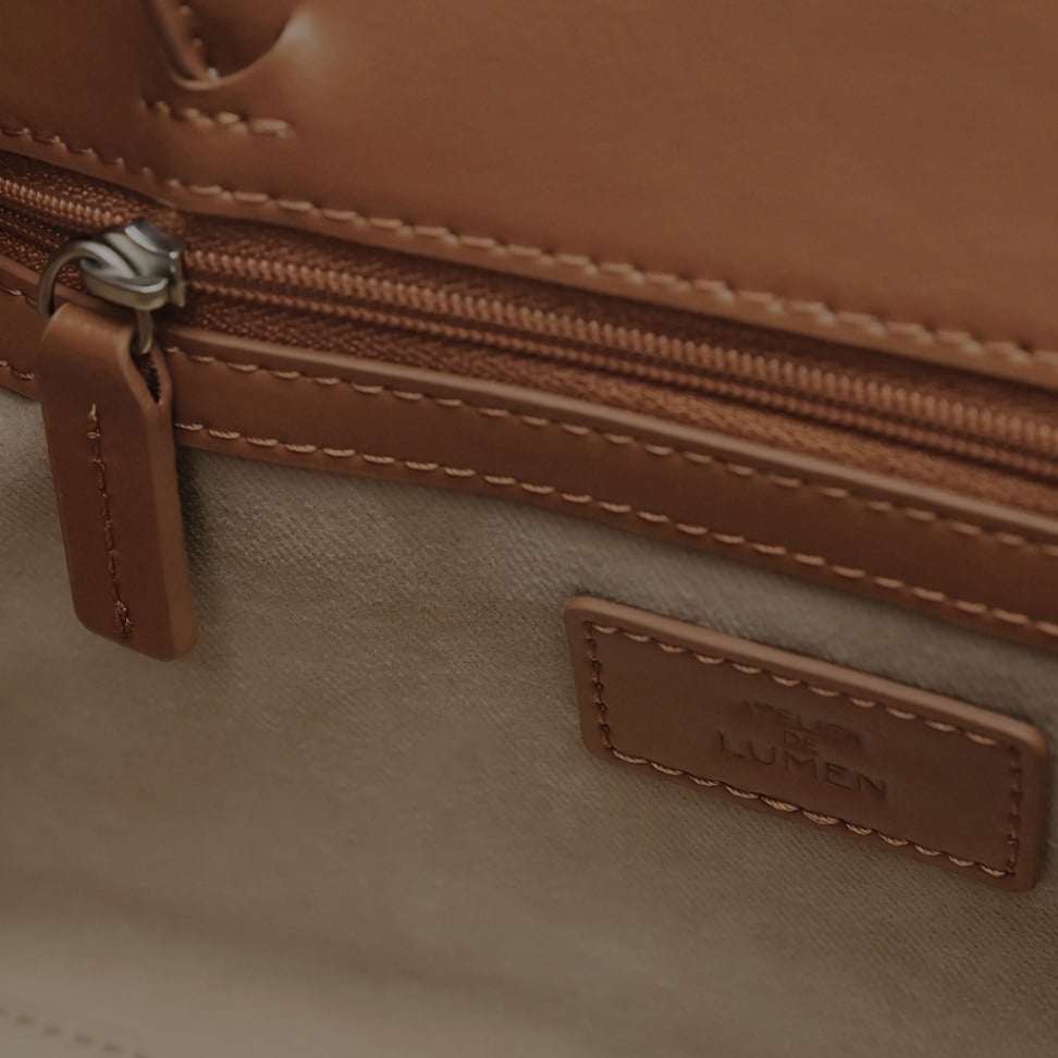 Nadel Mini Tote Bag Tawny Brown