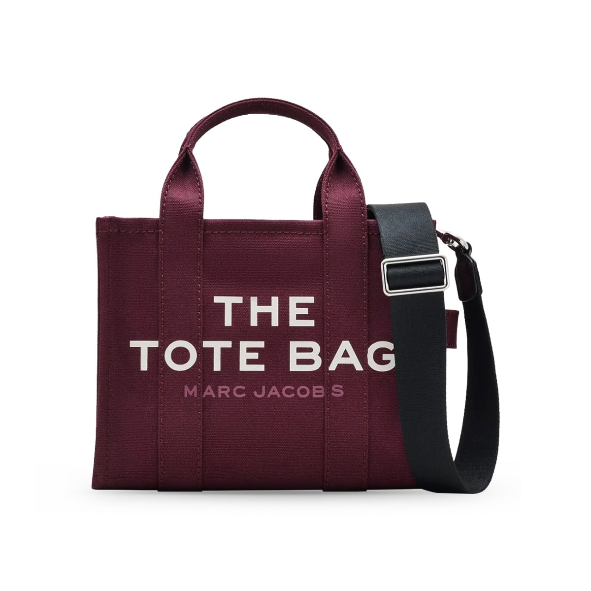 The Canvas Small Tote Bag Dark Plum
