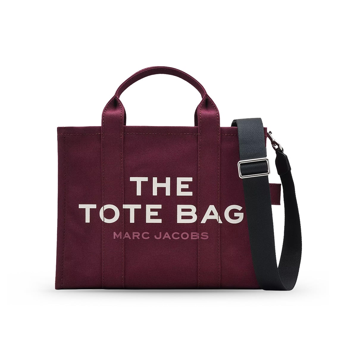 The Canvas Medium Tote Bag Dark Plum