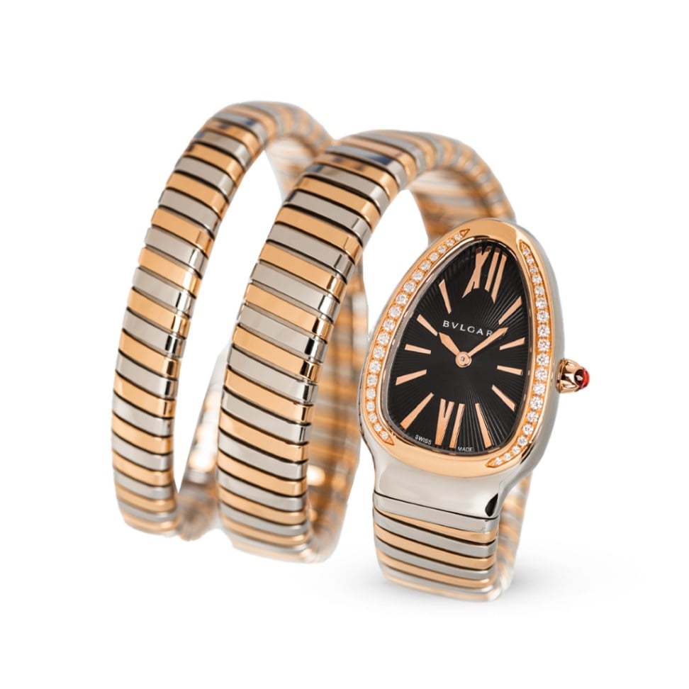 Serpenti Tubogas Watch 102099 Black-Bulgari